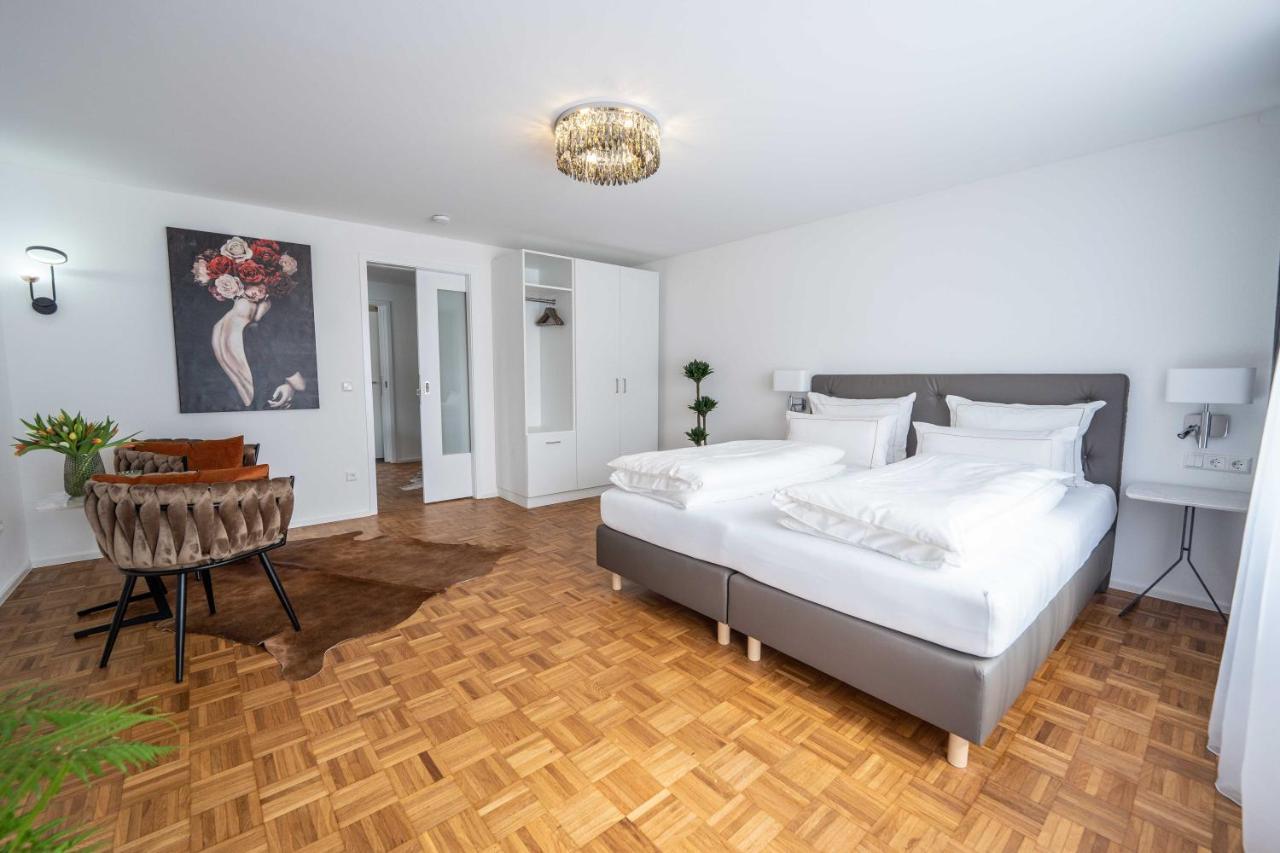 City Wohnung Fn L 5 Klimatisiert Mit Balkon Und Kueche FDH Kültér fotó