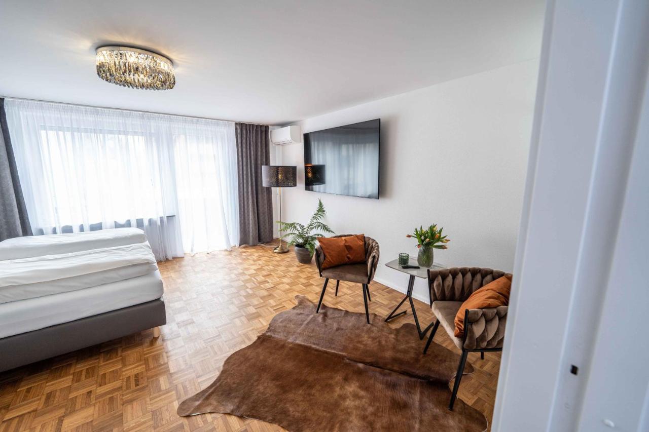 City Wohnung Fn L 5 Klimatisiert Mit Balkon Und Kueche FDH Kültér fotó