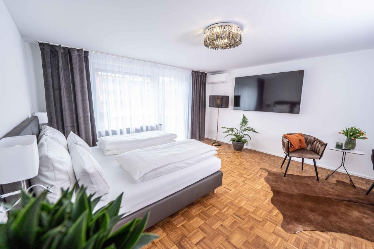 City Wohnung Fn L 5 Klimatisiert Mit Balkon Und Kueche FDH Kültér fotó