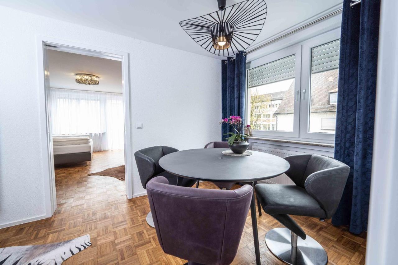 City Wohnung Fn L 5 Klimatisiert Mit Balkon Und Kueche FDH Kültér fotó