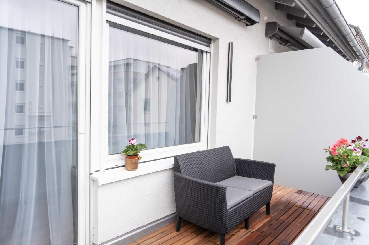 City Wohnung Fn L 5 Klimatisiert Mit Balkon Und Kueche FDH Kültér fotó