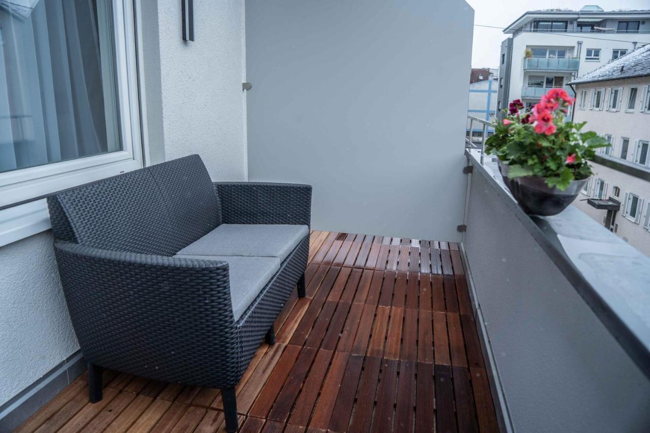 City Wohnung Fn L 5 Klimatisiert Mit Balkon Und Kueche FDH Kültér fotó