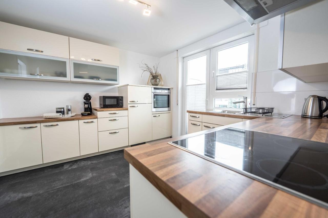 City Wohnung Fn L 5 Klimatisiert Mit Balkon Und Kueche FDH Kültér fotó