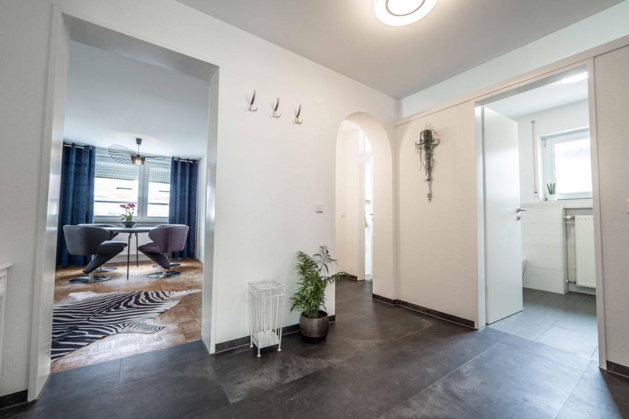 City Wohnung Fn L 5 Klimatisiert Mit Balkon Und Kueche FDH Kültér fotó
